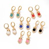 (Jewelry Parties Factory Sale)Brass Hoop Earrings EJEW-I230-02G-1