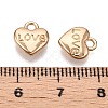 Valentine's Day Rack Plating Alloy Pendants FIND-N005-09G-3