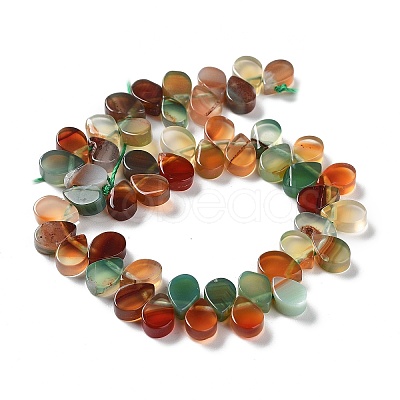 Natural Agate Beads Strands G-G021-04A-02-1