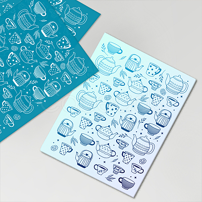 Silk Screen Printing Stencil DIY-WH0341-301-1