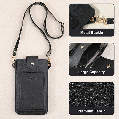 PU Imitation Leather Crossbody Bags AJEW-WH20020-059C-1