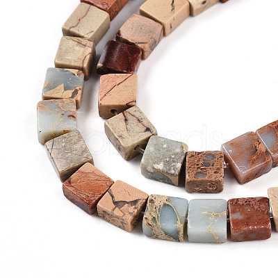 Natural Shoushan Stone Beads Strands G-N346-05A-04-1