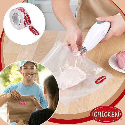 Adhesive Sticker Meat Labels DIY-WH0308-745C-1