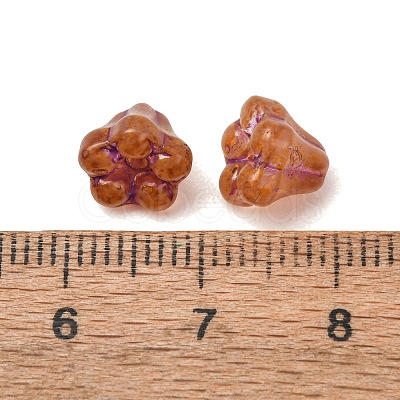 Handmade Lampwork Bead Caps LA-CBAA1BE-02I-1
