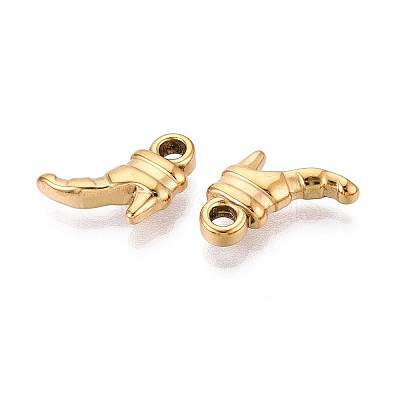 304 Stainless Steel Pendants STAS-T067-60G-1
