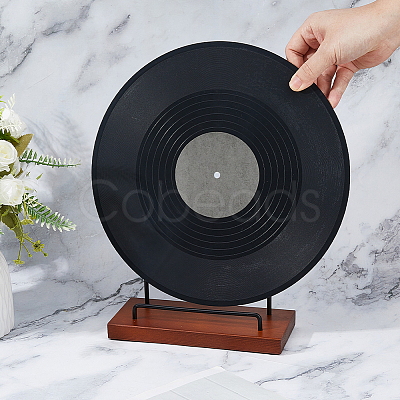 Wood Record Display Stands ODIS-WH0025-292-1