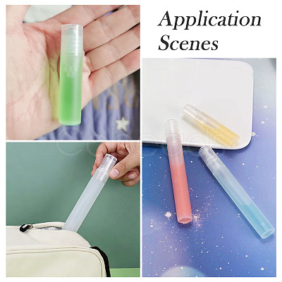 6Pcs 3 Styles PP Plastic Perfume Spray Bottles MRMJ-TADJ0001-002-1