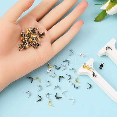 350~400Pcs 5 Colors Iron Bead Tips IFIN-YW0001-33-1