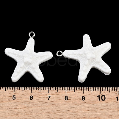 Opaque Resin Pendants RE-CBAF00C-05P-1