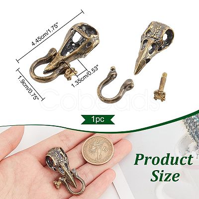 Brass EDC Beads FIND-WH0127-81AB-1