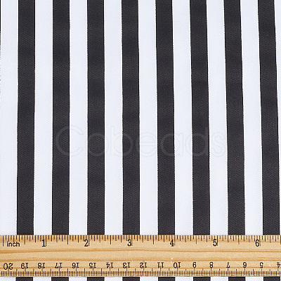 Cotton Fabric with Strip Pattern DIY-PH0037-96F-1