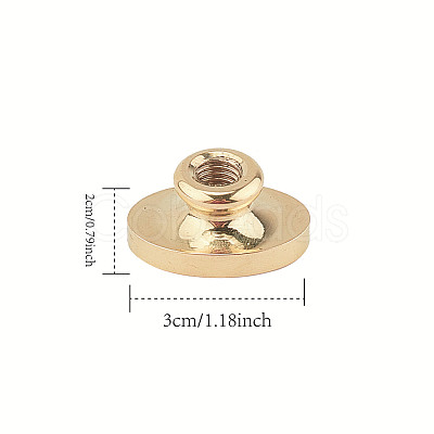 Wax Seal Brass Stamp Head AJEW-WH0213-001-1