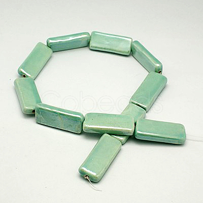 Handmade Porcelain Beads X-PORC-D004-M-1