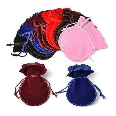 30Pcs 6 Colors Velvet Bags TP-FS0001-03B-1