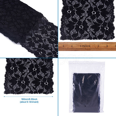 Stretch Elastic Lace Trim OCOR-TAC0006-02C-1
