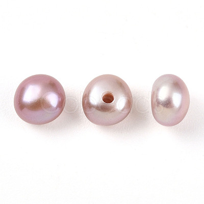 Grade 3A Natural Cultured Freshwater Pearl Beads PEAR-N018-3A-4550C-1