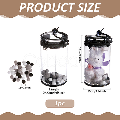 PVC Doll Collector Bag AJEW-WH0816-400B-1