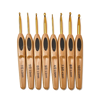 Aluminum Crochet Hooks TOOL-C012-09-1