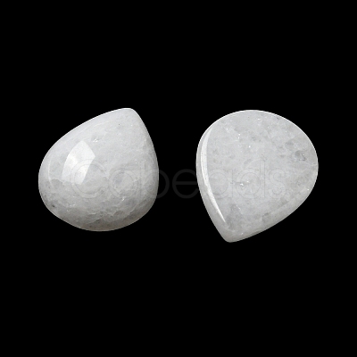 Natural White Jade Cabochons G-Q173-02C-17-1