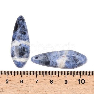 Natural Sodalite Pendants G-K381-27-1