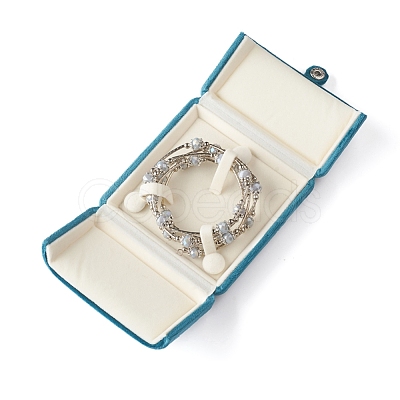 Velvet Bangle Bracelet Boxes OBOX-D007-01-1