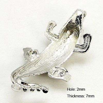 Alloy Rhinestone Links connectors ALRI-H316-M-1