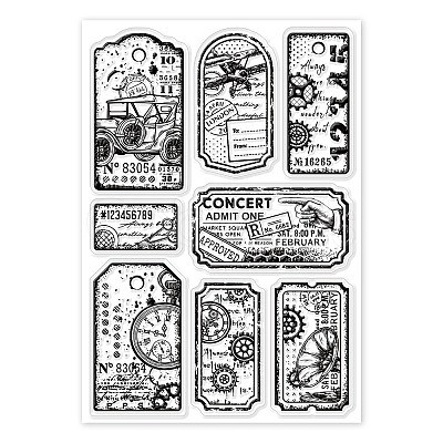 Custom PVC Plastic Clear Stamps DIY-WH0448-0085-1