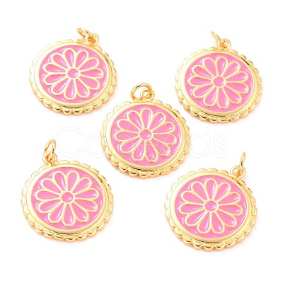 Real 18K Gold Plated Brass Pendants KK-L206-013G-05-1