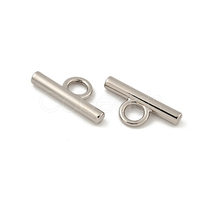 Alloy Toggle Clasps Bar FIND-XCP0003-43P-1
