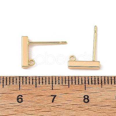 SHEGRACE Brass Stud Earring Findings XGRQ64395-854G-1