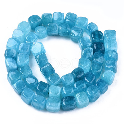 Natural Dyed Quartz Beads Strands G-T131-56B-1