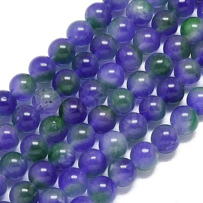 Natural Malaysia Jade Beads Strands G-B165-C02-10mm-1
