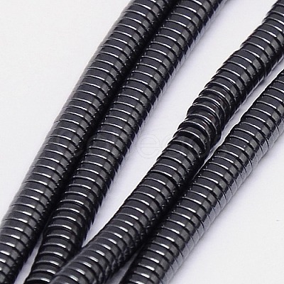 Non-magnetic Synthetic Hematite Beads Strands G-J164A-2mm-02-1