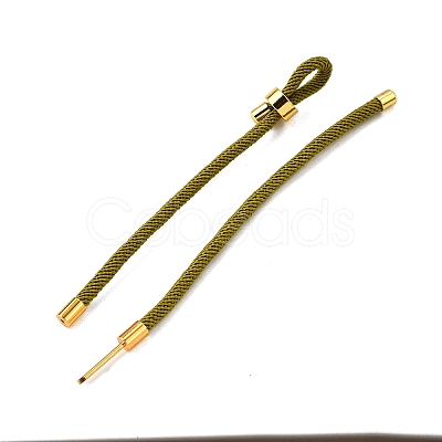Braided Nylon Cord Bracelet Making MAK-A017-D03-13G-1