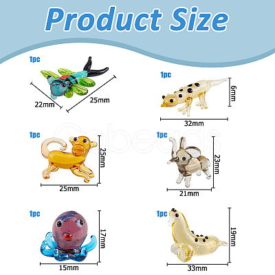 6Pcs 6 Styles Home Decorations LAMP-HS0001-18C-1