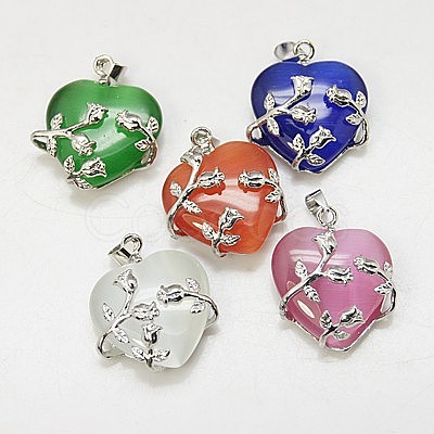 Cat Eye Pendants X-CE-H006-M-1