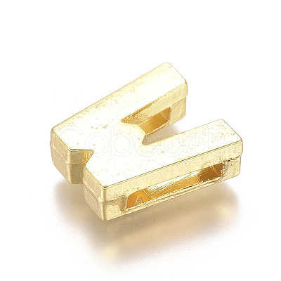 Alloy Slide Charms PALLOY-WH0069-02W-G-1