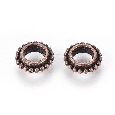 Tibetan Style Alloy Spacer Beads LS-RLF11067Y-NF-1