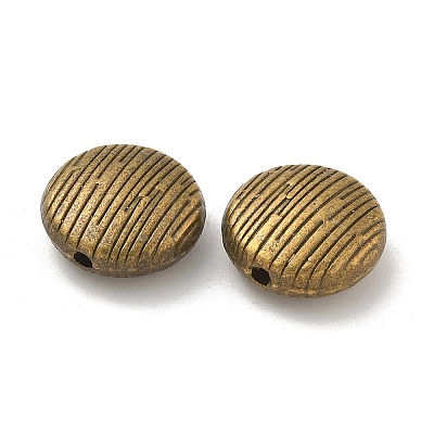 Tibetan Style Alloy Beads TIBE-P003-48AB-1