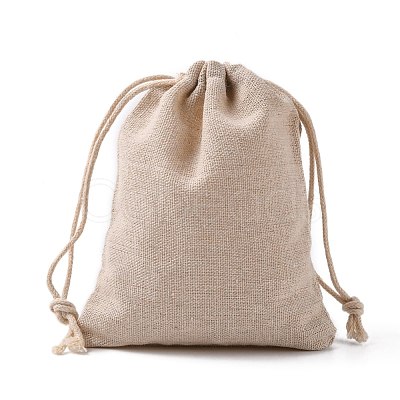 Cotton Packing Pouches Drawstring Bags X-ABAG-R011-12x15-1