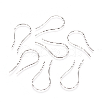 Tarnish Resistant 304 Stainless Steel Earring Hooks X-STAS-E482-20P-1