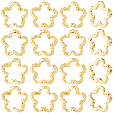 20Pcs Alloy Bead Frame FIND-SC0017-73G-1