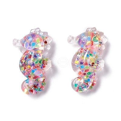 Transparent Resin Cabochons X-RESI-I039-09-1