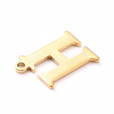 PVD Vacuum Plating 304 Stainless Steel Charms STAS-H112-H-G-1