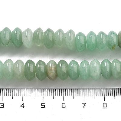 Natural Green Aventurine Beads Strands G-P559-A13-02-1