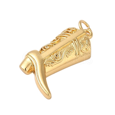 Rack Plating Brass Pendants X-KK-S372-22G-1