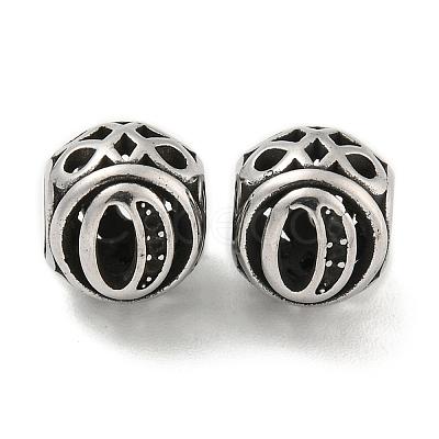 304 Stainless Steel Beads Rhinestone Settings STAS-O002-01O-AS-1