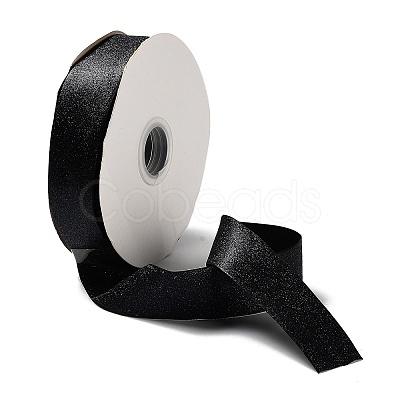 Sparkle Polyester Satin Ribbons SRIB-R012-3.8cm-09-1