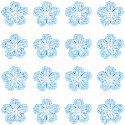 50Pcs Polyester Applqiues PATC-CY0001-60-1