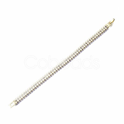 Cubic Zirconia Classic Tennis Bracelet ZIRC-S067-073E-NF-1